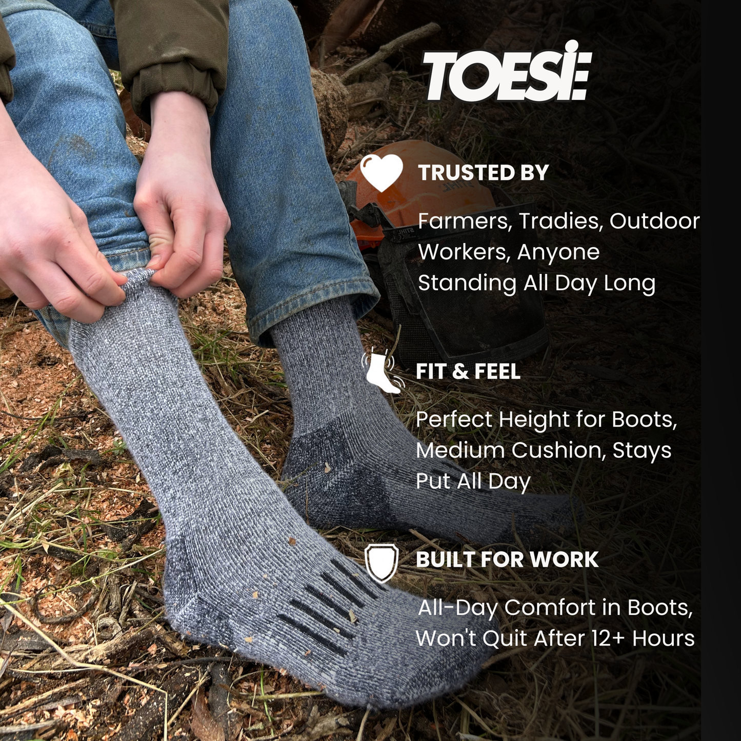 Premium Merino Work Socks